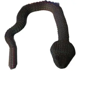 Flexi Rattlesnake, Dark Rainbow, 1 foot by 2 inches.