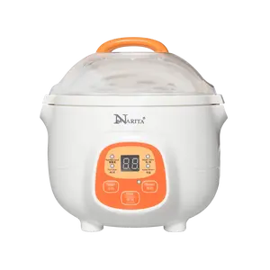 NARITA 0.7L Multi-Function Electric Slow Cooker - Perfect for Healthy Cooking