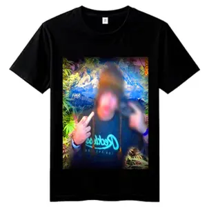 Underground Artist Tee Shirt Rapper Smoke 2016 Amazing Quality Black Graphic T-Shirt for Men