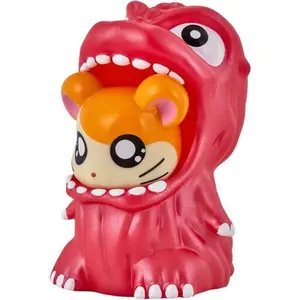 Bandai - Godzilla x Hamtaro - Movie Monster Series - GODZIHAM-KUN Metallic Red figurine/statue  [Collectible Figurine/Statue/Bust] Vinyl figurine/statue
