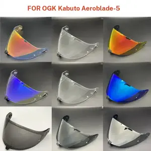 Aeroblade 5 Motorcycle Helmet Visor For OGK Kabuto Aeroblade 5 6 Replace Lens Anti UV Anti Scratch Dustproof Windshield Visera