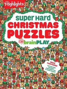 Brainplay Super Hard Christmas Puzzles -- Highlights - Paperback