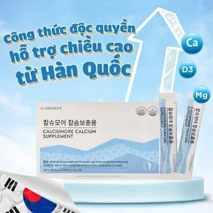 Calciumore Calcium Supplement Bot Vang Sua Huu Co