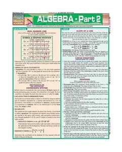 QuickStudy: Algebra Part 2