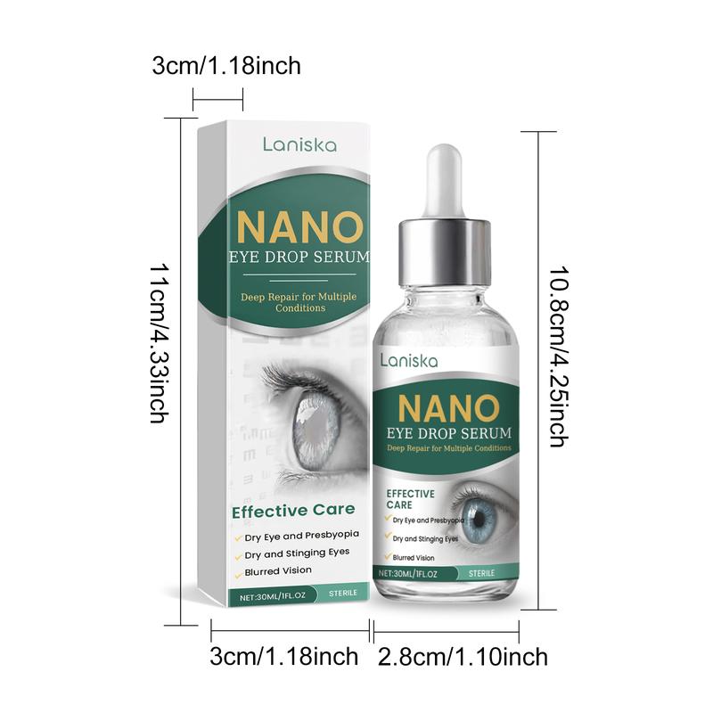 Laniska Comfort Eye Drops Nano Eye Drop Serum for Dryness Relief Gentle Moisturization Daily Care Product