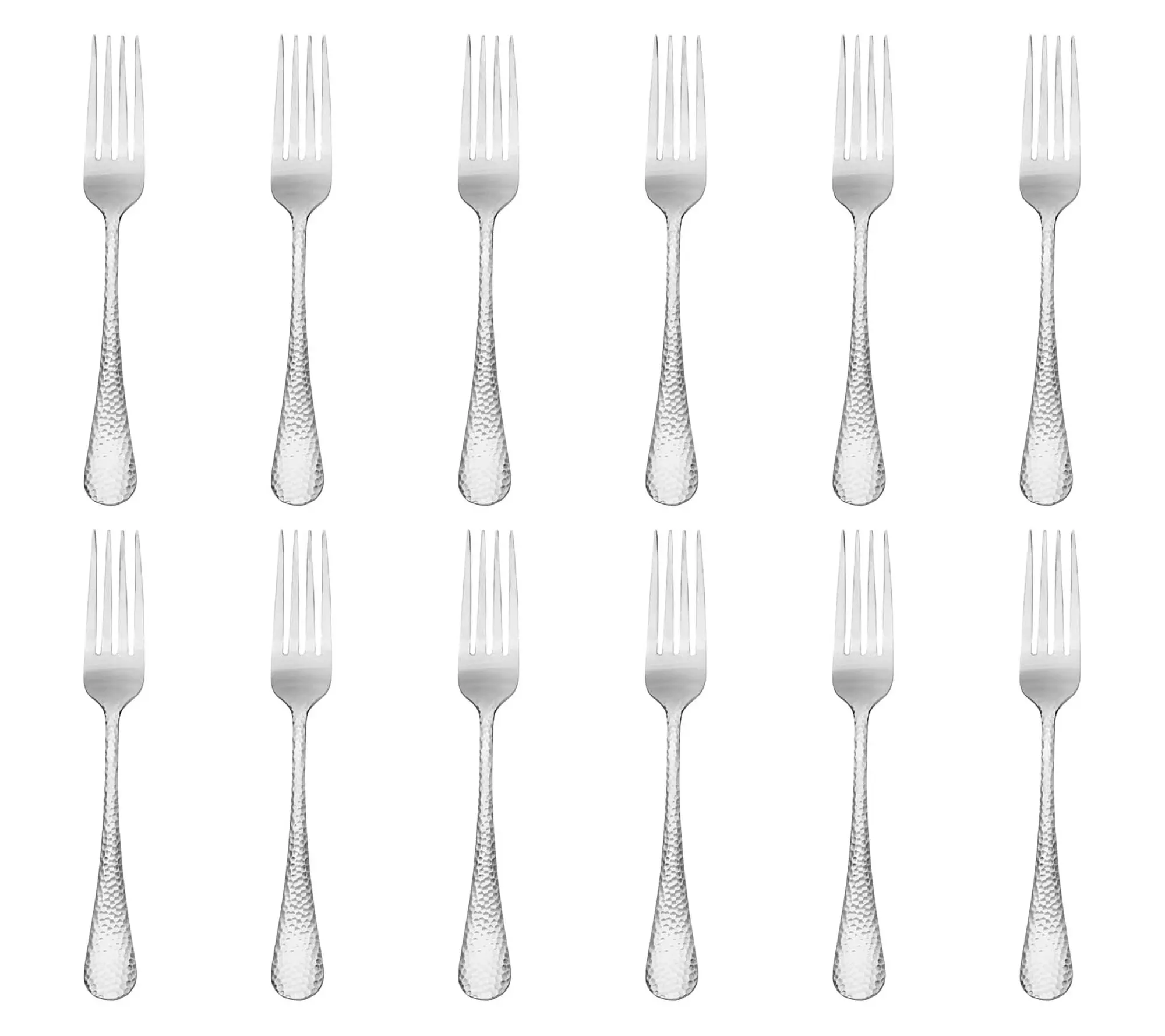 Godinger Set of 12 Salem Mirrored 18/0 SS Dinner Forks