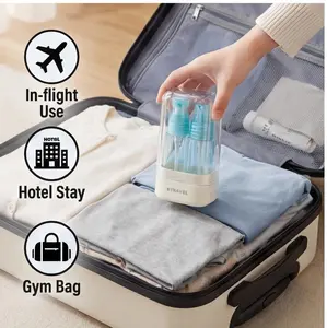 5-in-1 Leak-Proof Travel Cosmetic Bottles Set - Lotion Shampoo Dispenser, Compact Lightweight Toiletry Organizer, Traveling Gadgets for Business Trips, Vacations