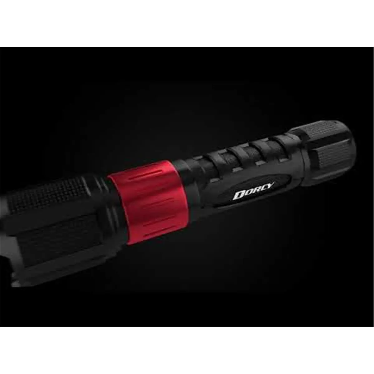 Dorcy 1000 Lumen Rechargeable Flashlight, Aluminum Body, USB Charging, Lithium Battery, Pocket Clip