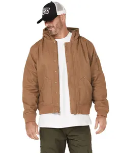 Thorogood Men's Legacy Stone Washed Hooded Bomber Jacket - Tg205572-Otte