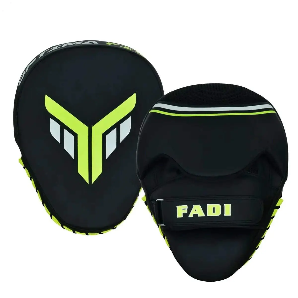 FADI Sports Focus Pads Optima Fight Series Matte Artificial Leather Lightweight for Boxing & Martial Arts with Supplier Warranty