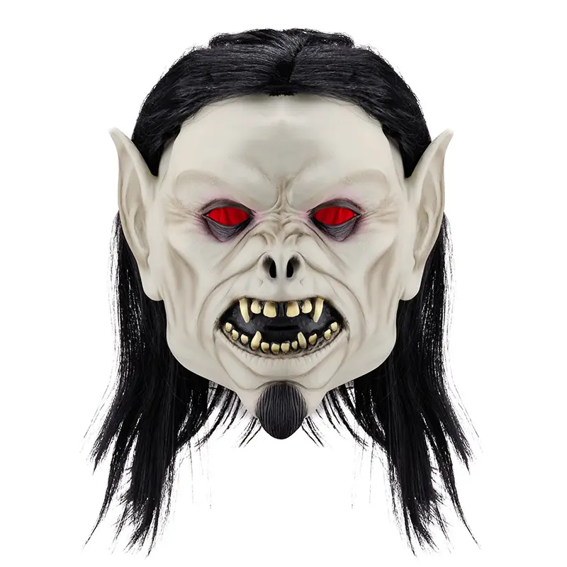 Halloween Ghost Nightclub Party Latex Headgear Spoof Stage Party Performance Mask Cover