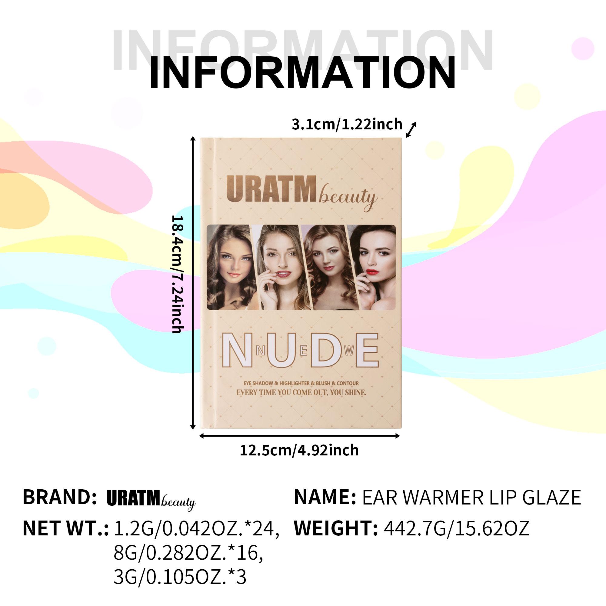 All-in-One 43-Color Book-Style Makeup Palette, 4-Layer Foldable Kit with Eyeshadow Blush Contour Highlighter, Long-Lasting Waterproof Travel-Friendly for Daily Natural Look to Full Glam Face Makeup Set for Women Girls Teens