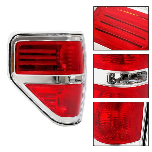 For Ford F150 F-150 Pickup 2009-2014 Left Driver Side Tail Light Brake Lamp