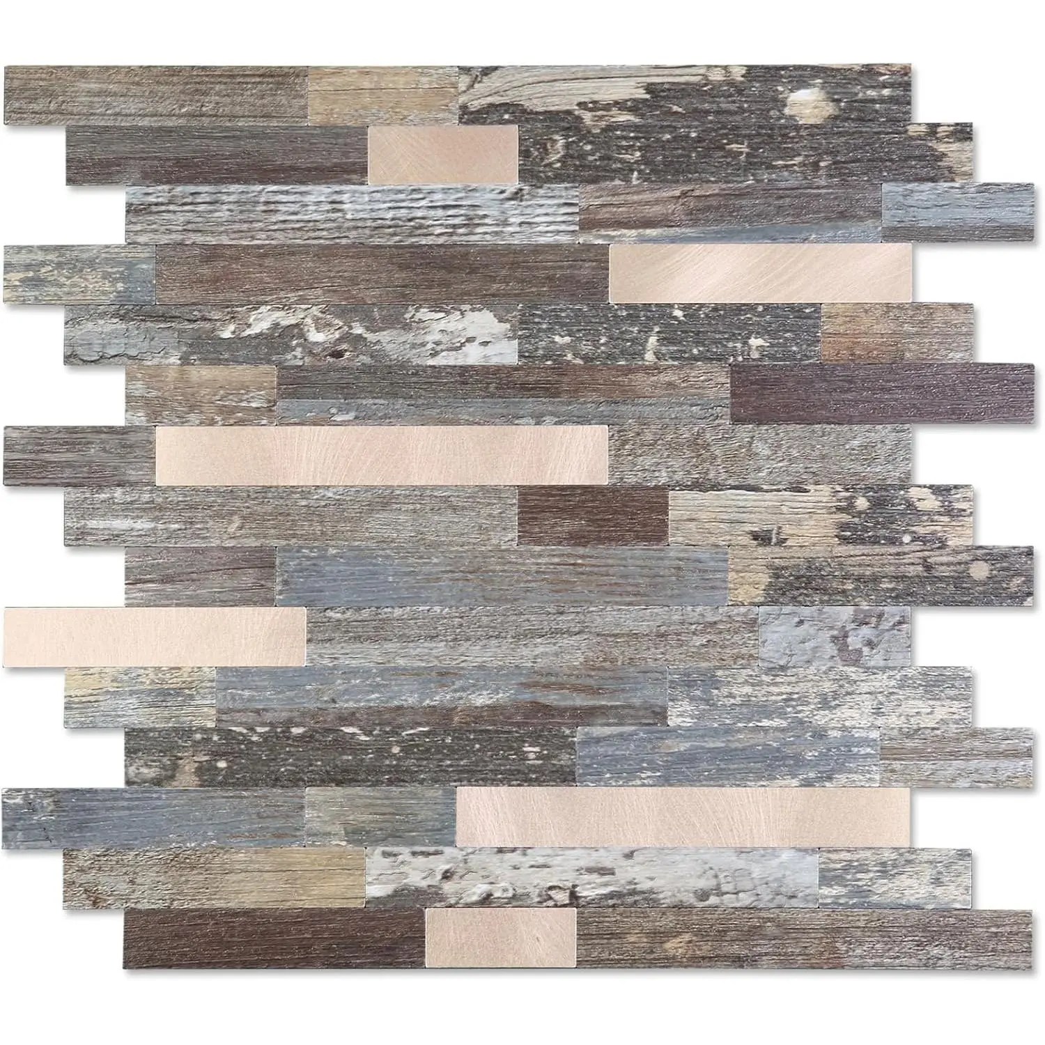 Mix Rustic With Gold