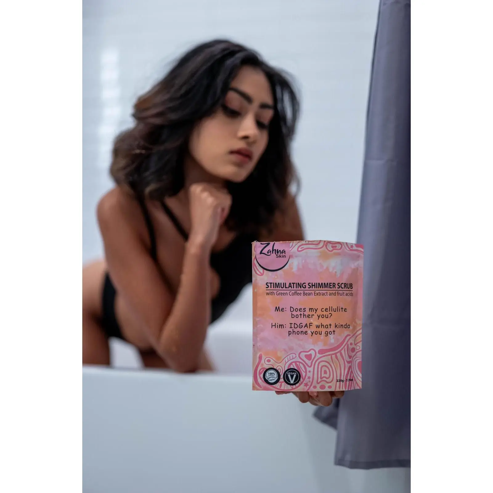 Stimulating Shimmer Scrub