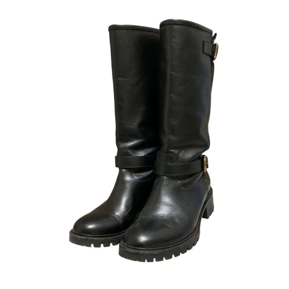 Pre-owned FENDI Other Small Leather Goods Leather Engineer Boots