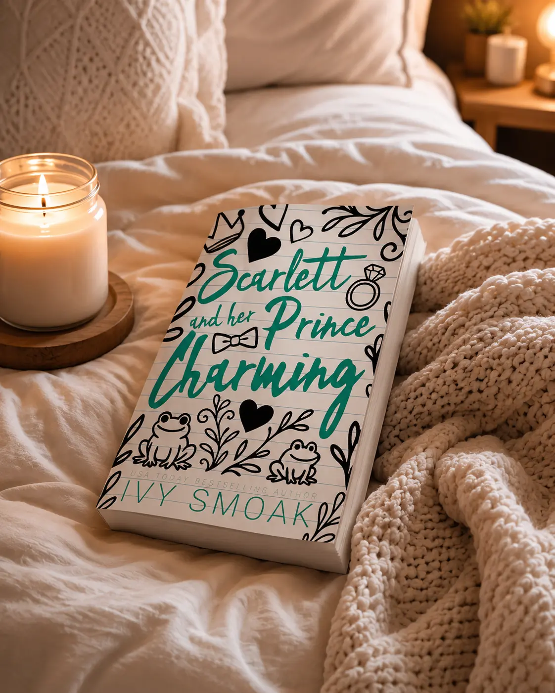 Scarlett and Her Prince Charming by Ivy Smoak – Scarlett Book 3, YA Romance, Kiss Thief Mystery, High School Love Story & BookTok Gift