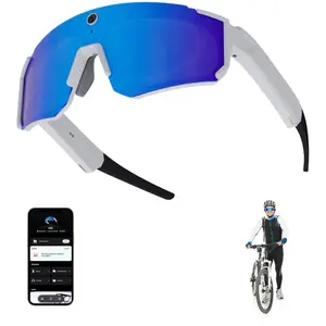 Al Smart Glasses with Camera, 32MP HD Video Recording Glasses with EIS Stabilization, Polarized Sunglasses, IP54, UV Protection, ChatGPT Enabled - Sunglasses for Men, Cycling, Hiking & Baseball  price 109.99
