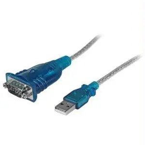 Startech Add An Rs232 Serial Port To Your Laptop Or Desktop Computer Through Usb-1 Port U
