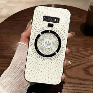 Perfect tech gift! Luxury Magnetic Phone Case for Galaxy Note9, Sleek Geometric Design for Men & Women — 975