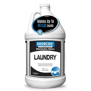 Odorcide – 1 Gallon Concentrated Laundry Odor Eliminator for Strong Odor, All Laundry Uses – Safe, Non-Enzymatic Odor Neutralizer (1 Gallon)