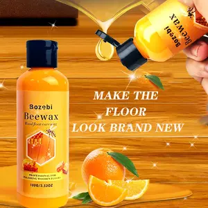 Beeswax Wood Oil Solid Wood Furniture Care And Maintenance Wax, Wood Wooden Furniture Wood Floor Moisture-Proof Glazing Brightening Polishing Wax, Wood Wood Door Wood Window Maintenance Special Wood Wax Oil, 100g/3.53oz