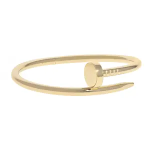 Pre-owned Cartier Juste un Clou Bracelet Size 15