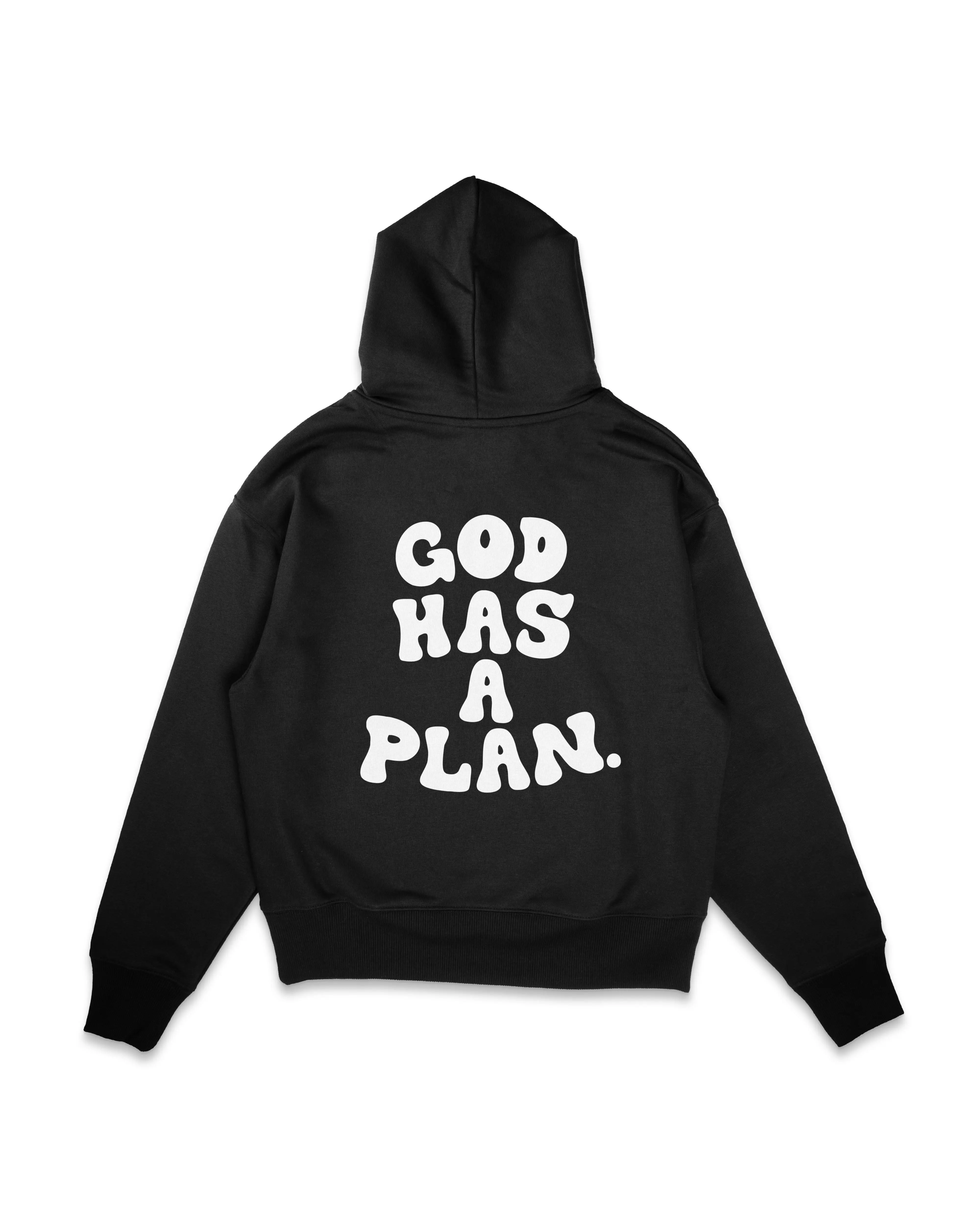 Thank God "God Has A Plan" Premium Heavyweight Hoodie - Oversized Streetwear Fit