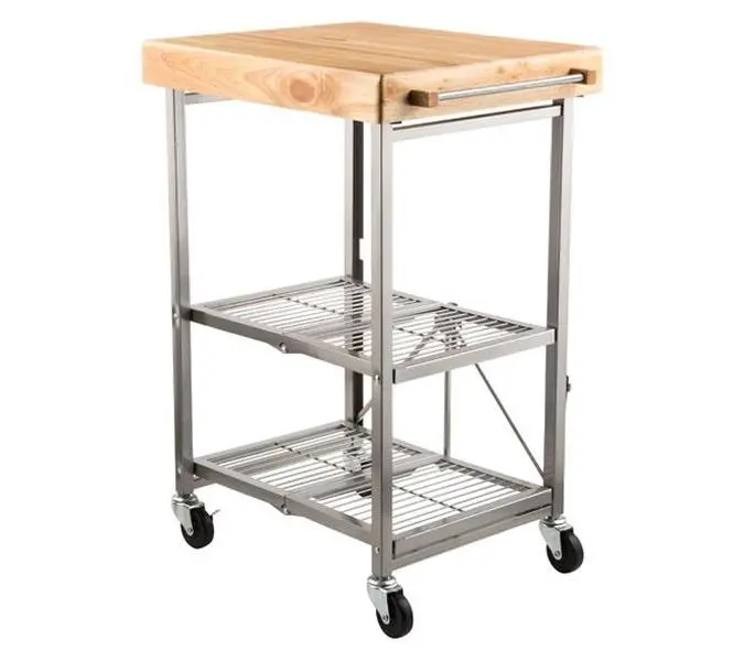 Origami Foldable Kitchen Cart Origami Foldable Kitchen Cart