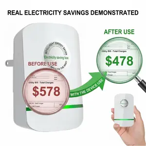 Electricity Bill Terminator SmartPlug Device, Stop Watt Device Plug-in for Home & Office US Plug 90V-250V 30KW