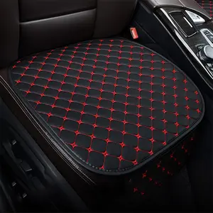 Car Front & Rear Seat Cover, PU Leather Car Seat Protector, Universal Car Interior Accessories for Men & Women, Car Seat Covers
