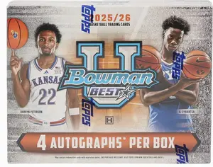 2025/26 Bowman University Best Basketball Hobby Box
