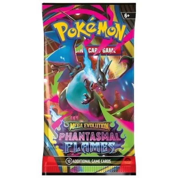 Pokemon Phantasmal Flames Booster Pack - Factory Sealed - English