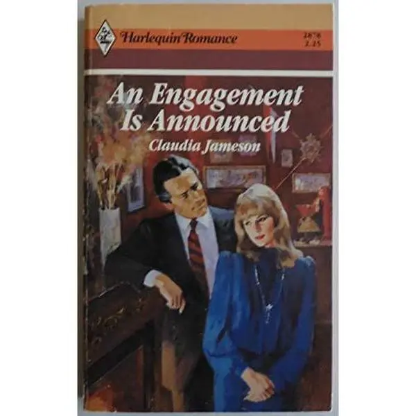 USED-An Engagement Is Announced (Harlequin Romance, No 2878) by Claudia Jameson (Paperback)