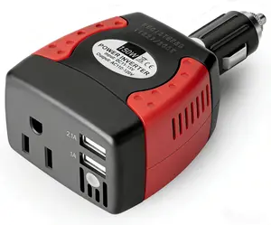 150W Power Inverter 12V to 110V Voltage Converter Car Charger Power Adapter with 3.1A Dual USB Charging Ports