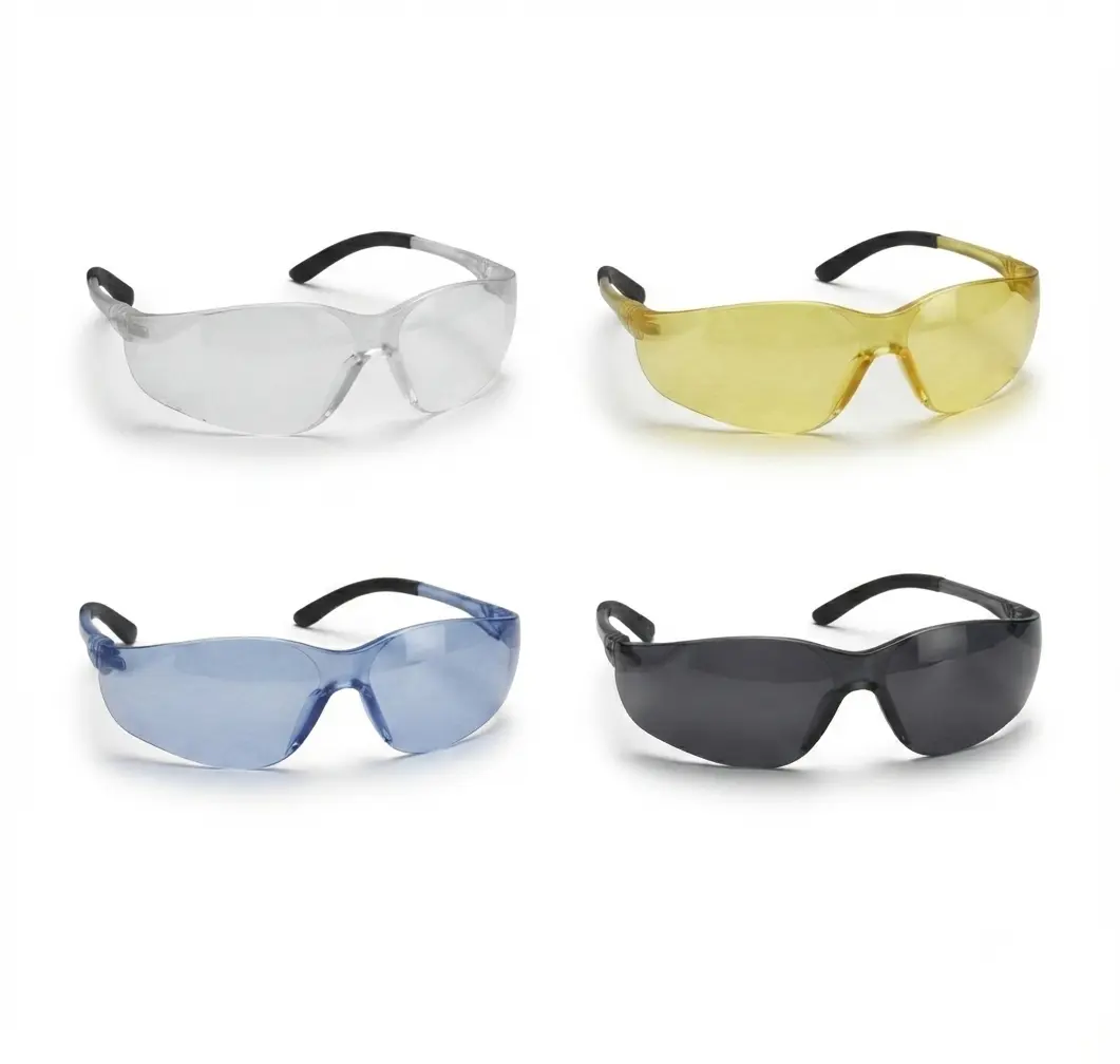 SAS NSX Turbo Work Safety Glasses Goggles - 12-Pack, 4-Color Options, UV Protection for Home Improvement & Security Use