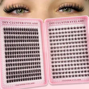 392pcs DIY Lash Extensions, Professional and Beginner-Friendly, Easy Home Use, Mixed Length, Perfect for Beginners, Like Professionals at Home