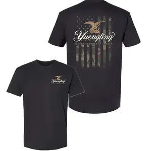 Yuengling Camo Flag Tee, America’s Oldest Brewery Shirt, Perfect for Beer Enthusiasts, Top Cotton Menswear,  Gift For Men& Women