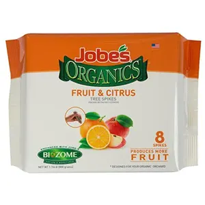 Easy Gardener Products 7493596 Organics Fruit & Citrus Fertilizer Spikes