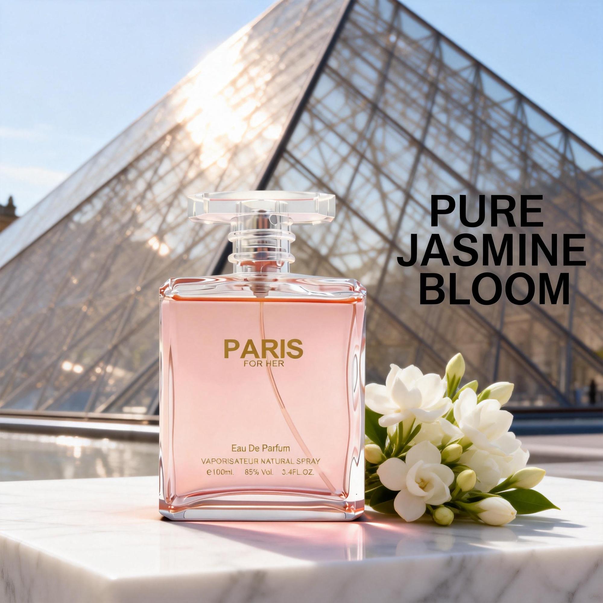 KLOTHERY Paris For Her EDP 100ml Floral Fruity Fragrance Romance of Rose & Lychee Blossom Effortlessly Romantic Light Lively Long Lasting KLOTHERY Paris For Her EDP 100ml Floral Fruity Fragrance Romance of Rose & Lychee Blossom Effortlessly Romantic Light Lively Long Lasting