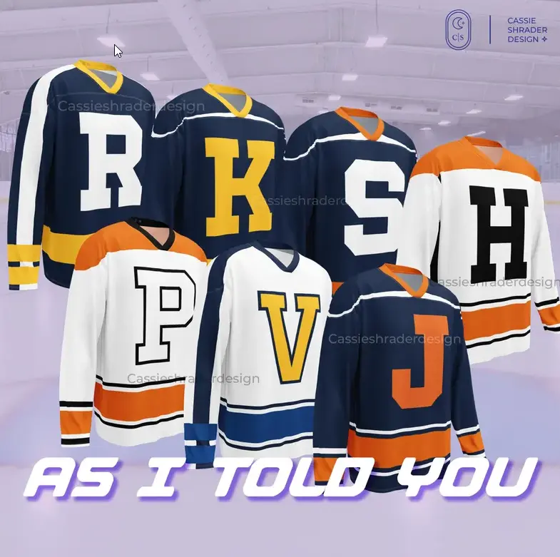 As I Told You Bangtan Cover Inspired Hockey Jersey, Unisex Kpop Fan Sports Jersey, ARMY Gift