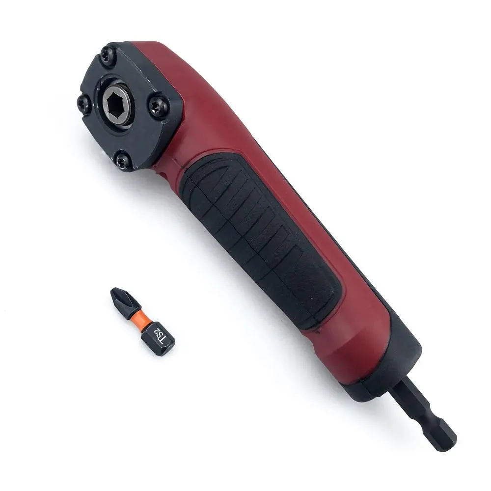 Multi-Purpose 90° Lengthened Corner Device Screwdriver with, Electric Corner Screwdriver, Power Tool Accessories for Home Use, High Magnetic Screwdriver, Power Tools Accessories, Multifunctional Screwdriver