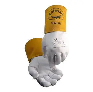 1600 - Grain Unlined 4in Cuff TIG Welding Gloves Details 1600 - Grain Unlined 4in Cuff TIG Welding Gloves Details