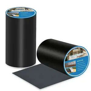 6''50' 2 Rolls Weather-Resistant Deck Joist Butyl Tape,  Seal, Self-Adhesive Flashing Joist Tape for  Decks Beams Roof