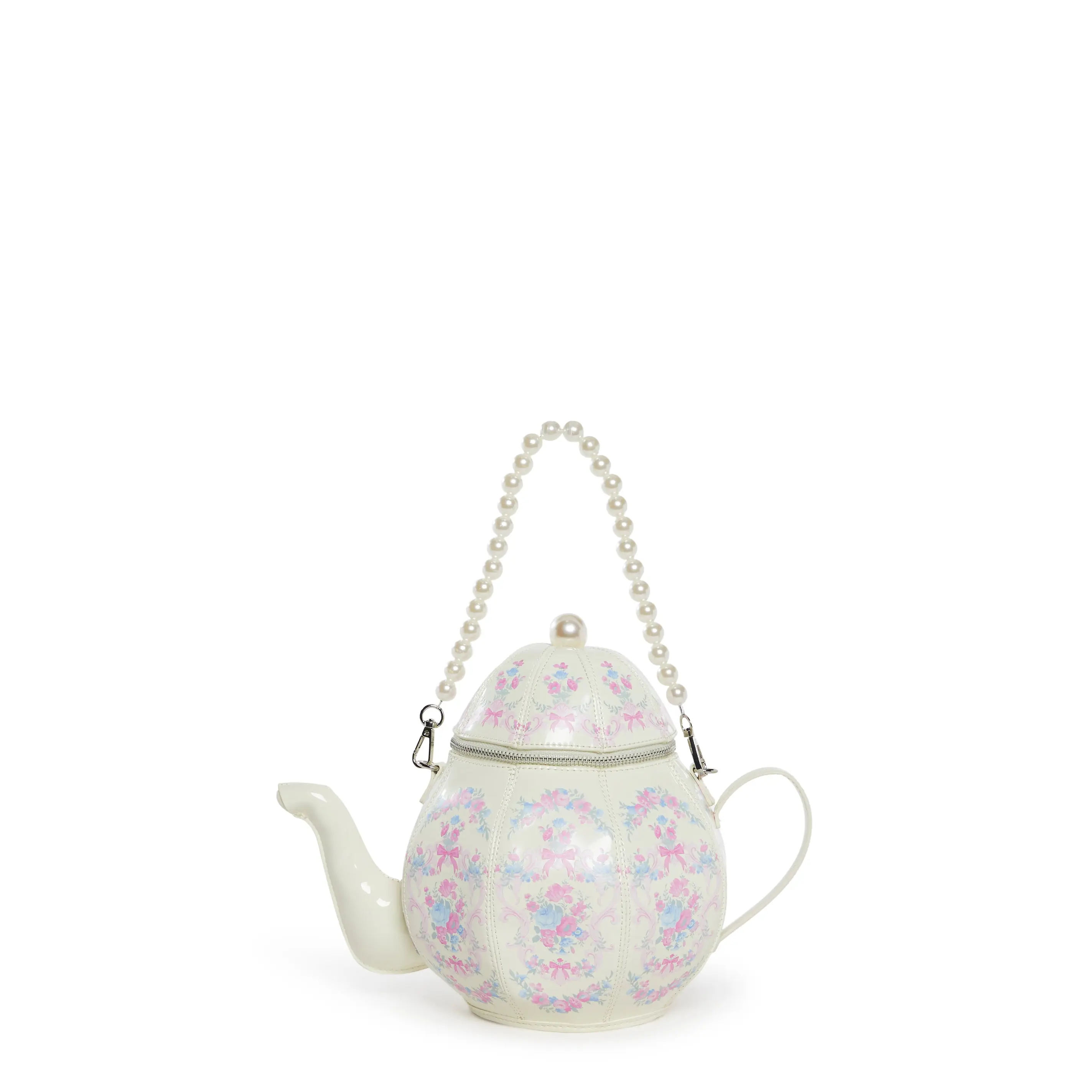 Tea Society Handbag - White Tea Society Handbag - White