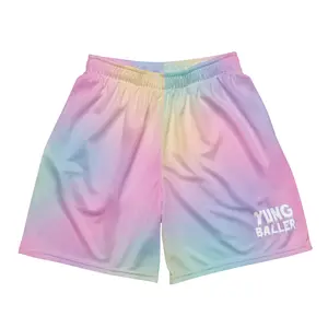 YB Cotton Candy Mesh Basketball  Shorts