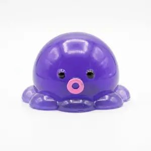 Purple Octopus Squishy Stress Relief Toy for Kids & Adults, Soft Sensory Fidget Toy