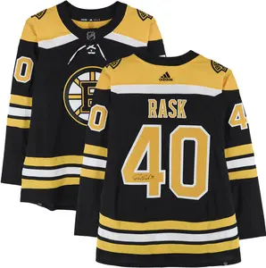 Tuukka Rask Boston Bruins Autographed Black Adidas Authentic Jersey - Fanatics Authentic Certified