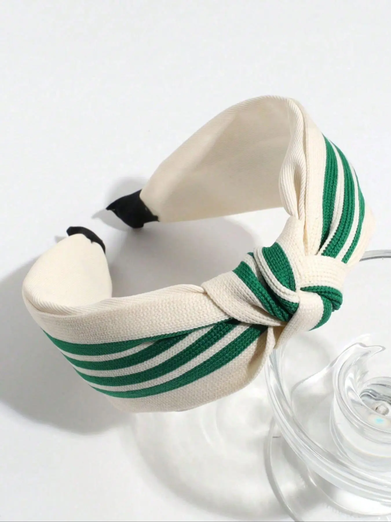 Women’s Wide Striped Bow Knotted Headband, Elegant & Stylish Design, Ideal for Daily Use, Option Available, Headbands Women