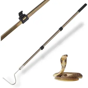 Grabber Hook Handling Tool for Rattlesnake Copperhead Python Catching Control Moving Capture Remove Trapping Feeding